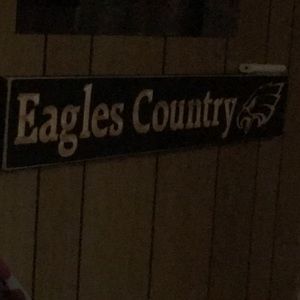 A eagles sign